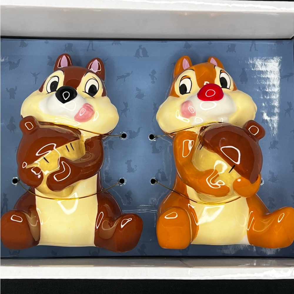 Disney Chip and Dale Salt & Pepper Christmas Decor